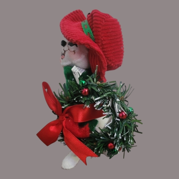 Annalee "2010" 75th Christmas Yuletide Mouse - Picture 4 of 8